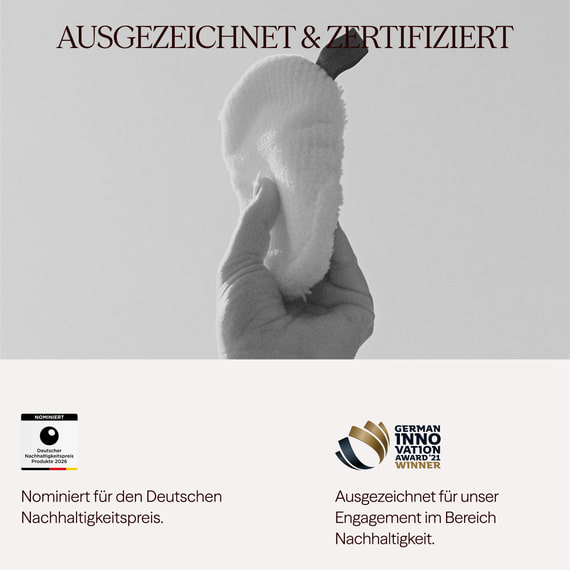 Wiederverwendbare Peeling- & Reinigungspads Gesicht - 2er Set