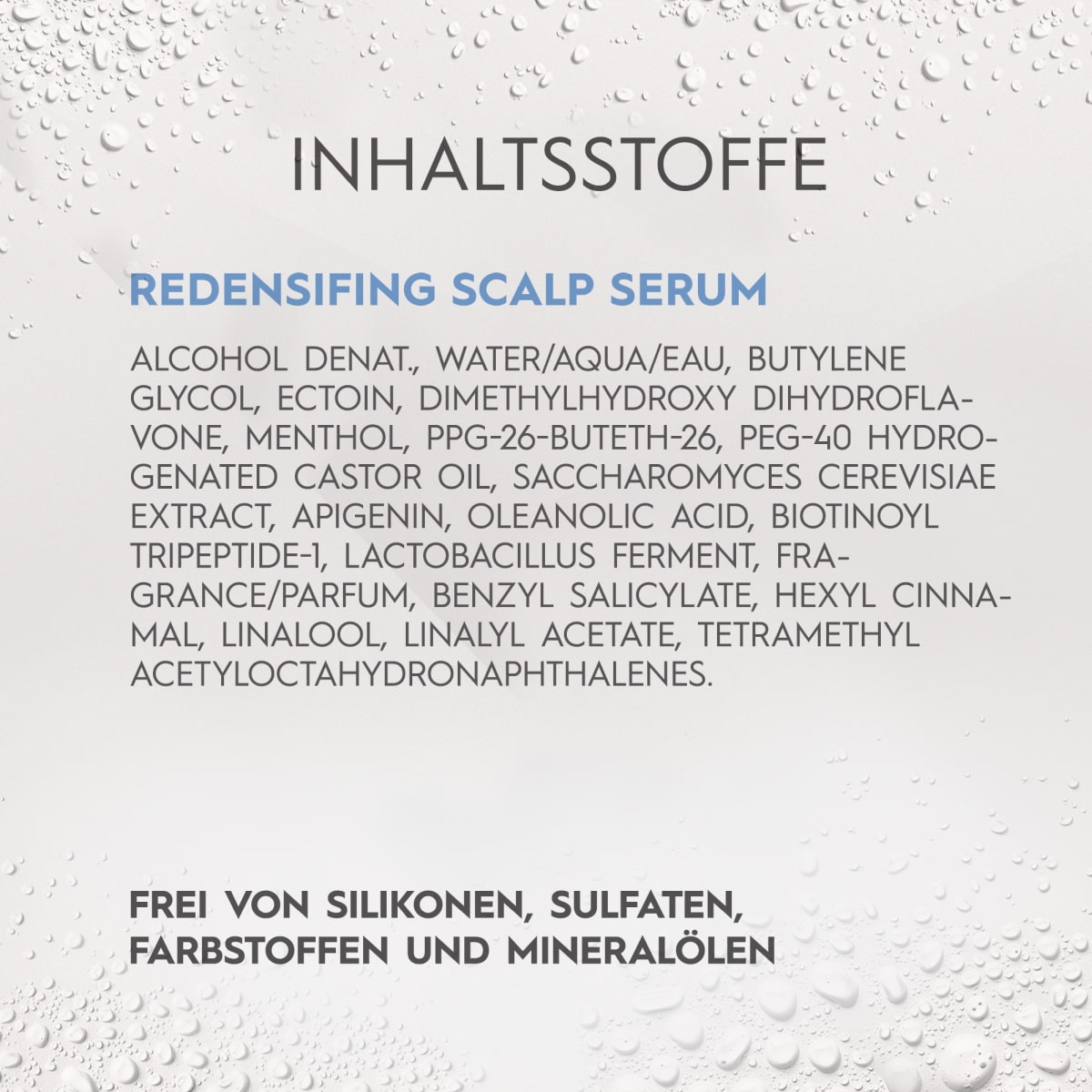 Verdichtendes Kopfhaut Serum