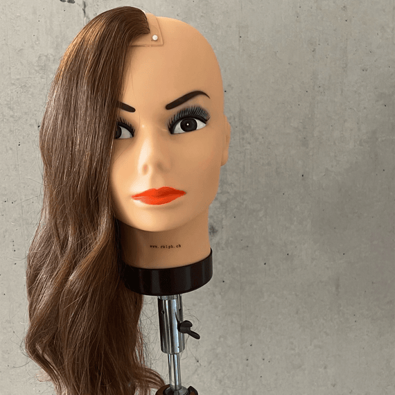 Profile hair piece right