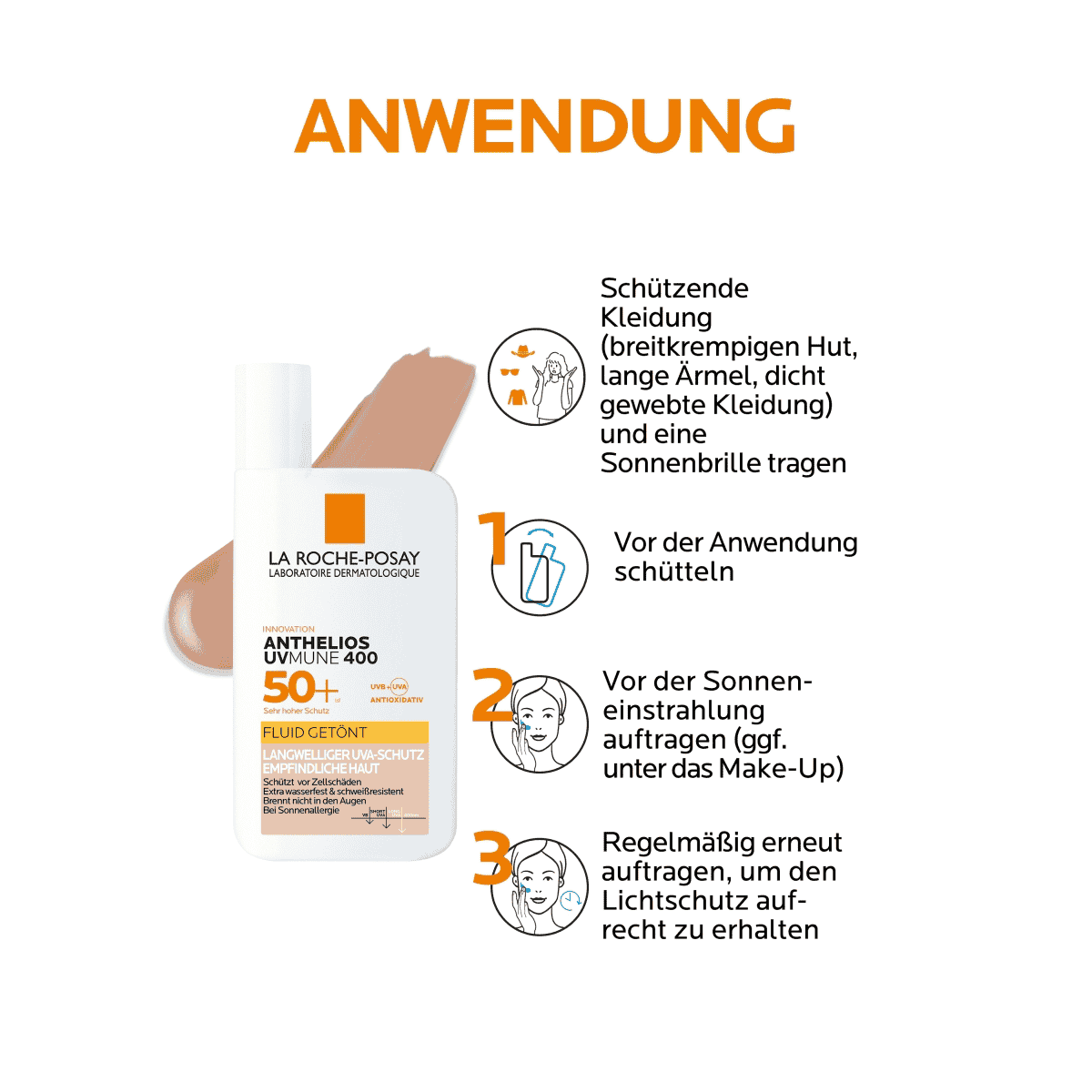 UVmune 400 Fluide Invisible teinté SPF50+