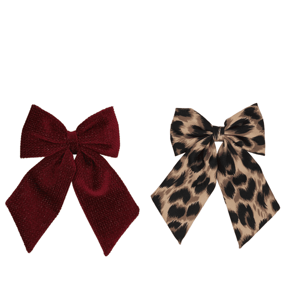 Set De Barrettes À Nœud