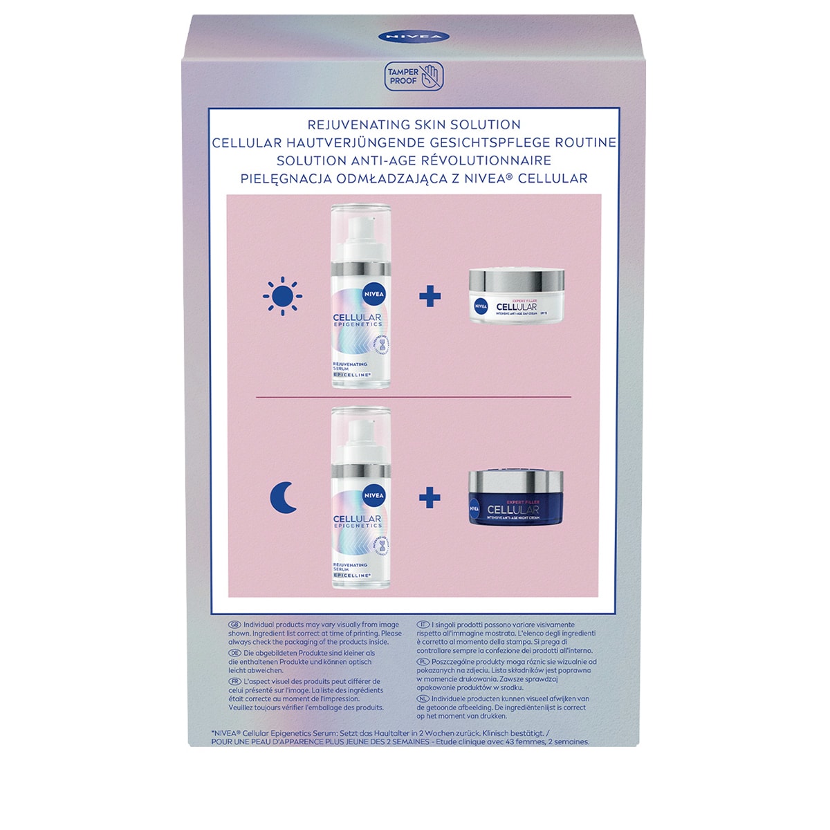 Cellular Expert Filler Set - Tag, Nacht & Verjüngendes Serum