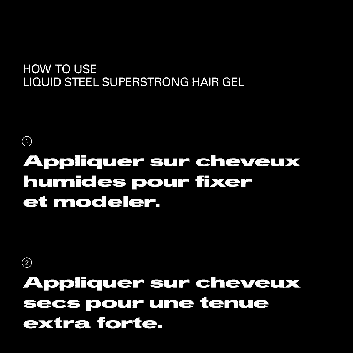 Superstrong Hair Gel
