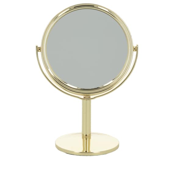 Mini Miroir Sur Pied – Doré, x1 & x2