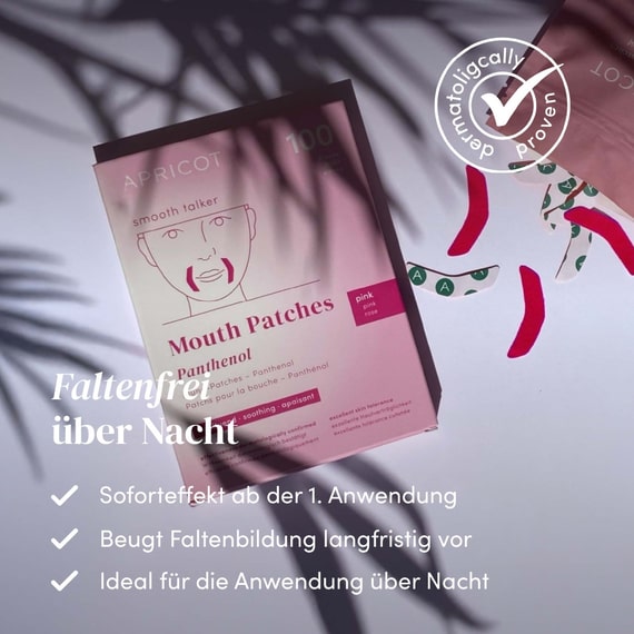 Mund-Patches mit Panthenol „smooth talker“