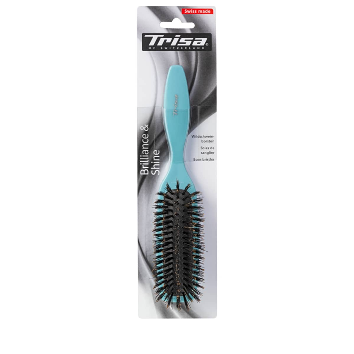 Hairbrush Basic Brilliance & Shine - medium Wild Boar Bristle Brush