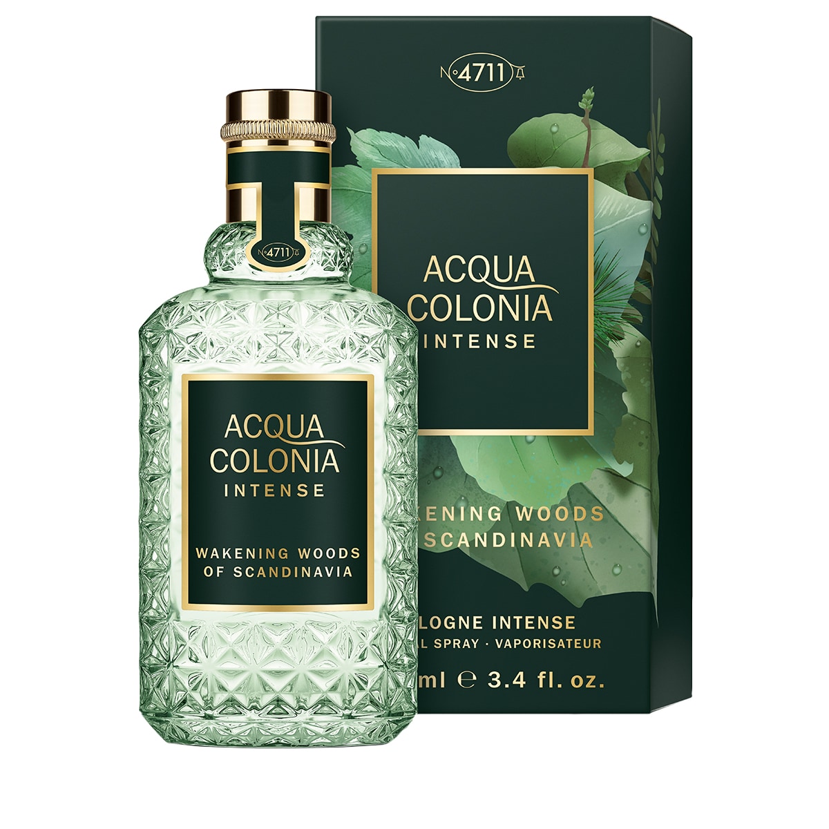 Eau de Cologne Natural Spray Wakening Woods of Scandinavia