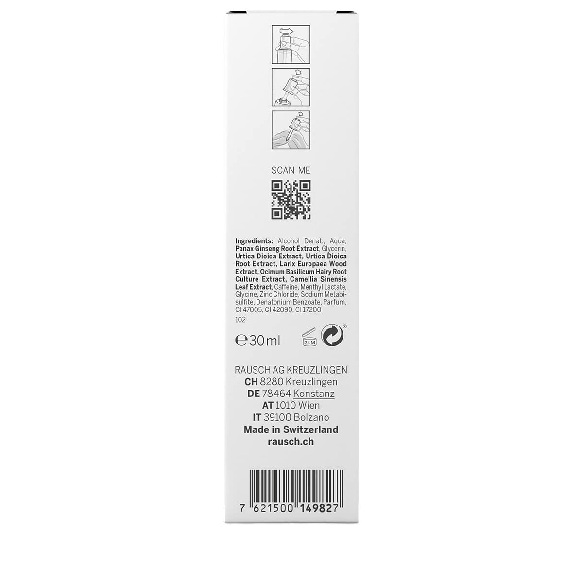 Caffeine Scalp Intensive Fluid with Ginseng