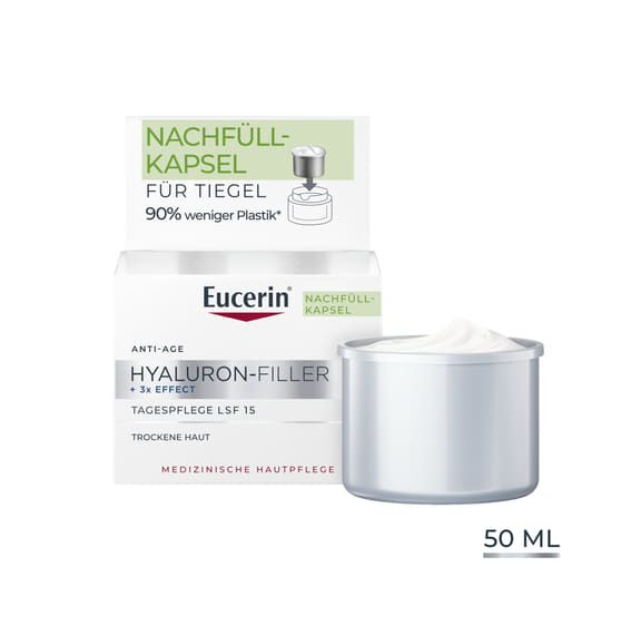 +3x Effect Tagespflege Trockene Haut SPF15 - Refill Duo