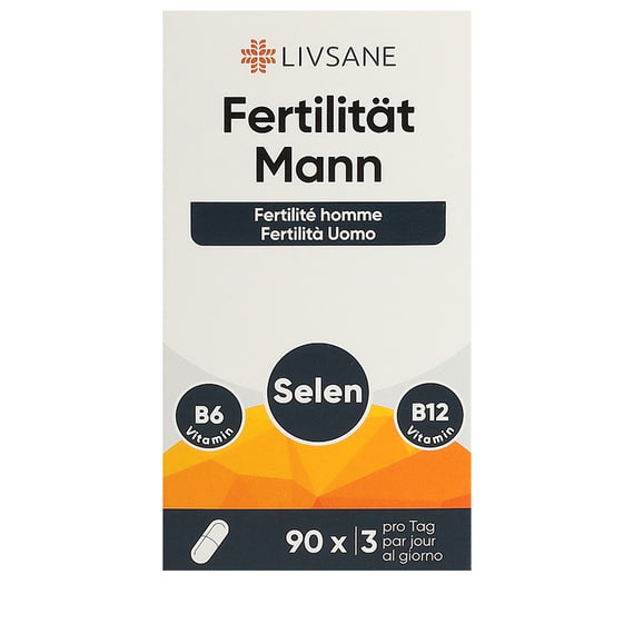 Fertilität Mann - 90 Kapseln
