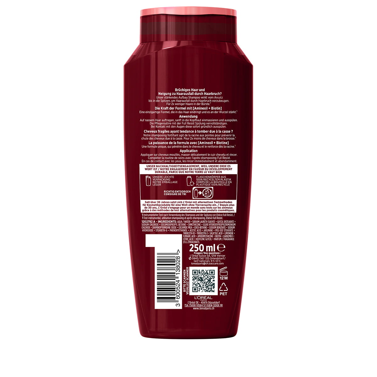 Full Resist Shampoing Fortifiant Réparateur