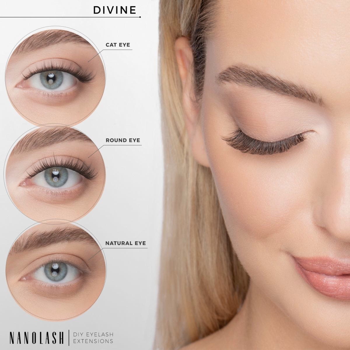 Divine - Glammy Mess Lash Look