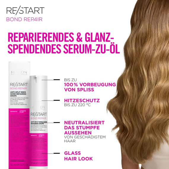 Bond Repair Anti-Split Ends Shine Repairing Drops