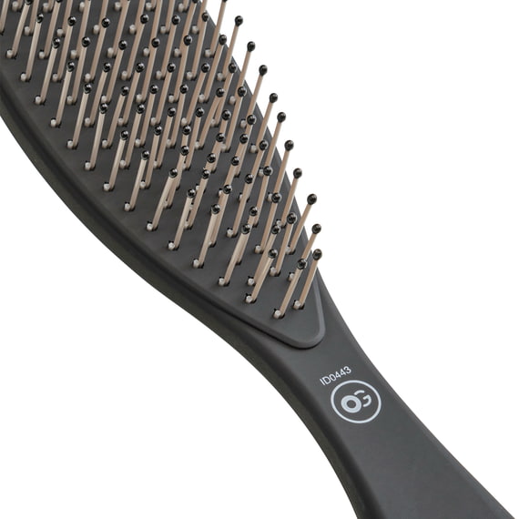 Essential Style wet thick hair bristles matt black