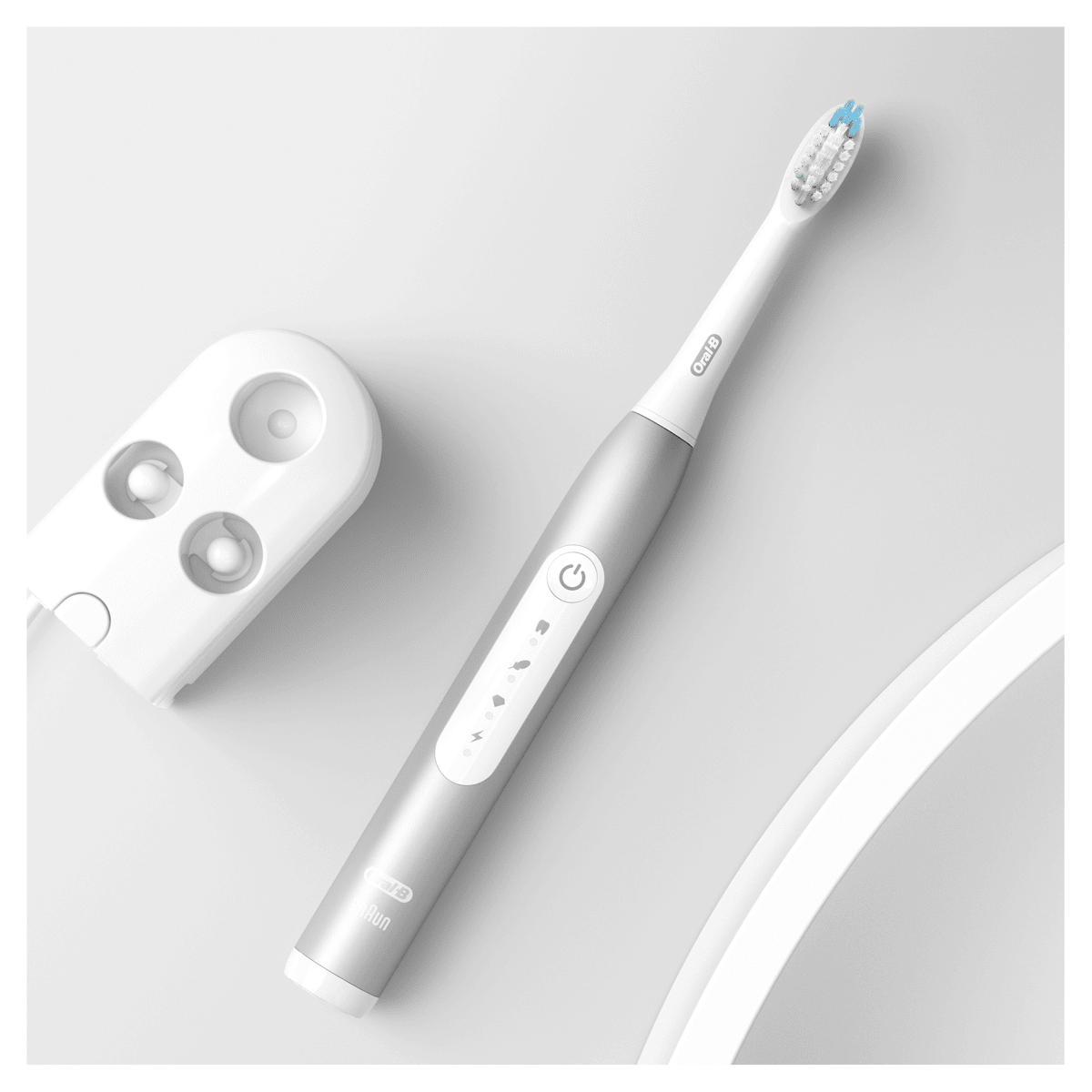 Slim Luxe 4000 Electric Sonic Toothbrush - Platinum