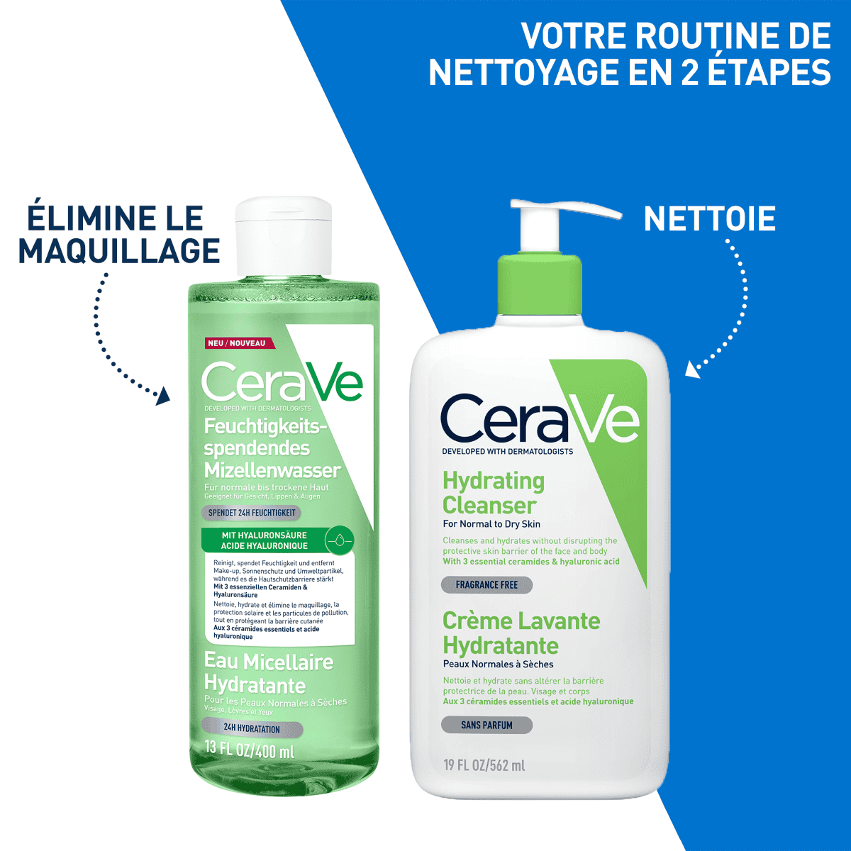 Eau micellaire hydratante