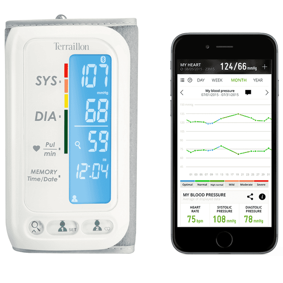 Tensio Bras connected arm blood pressure device