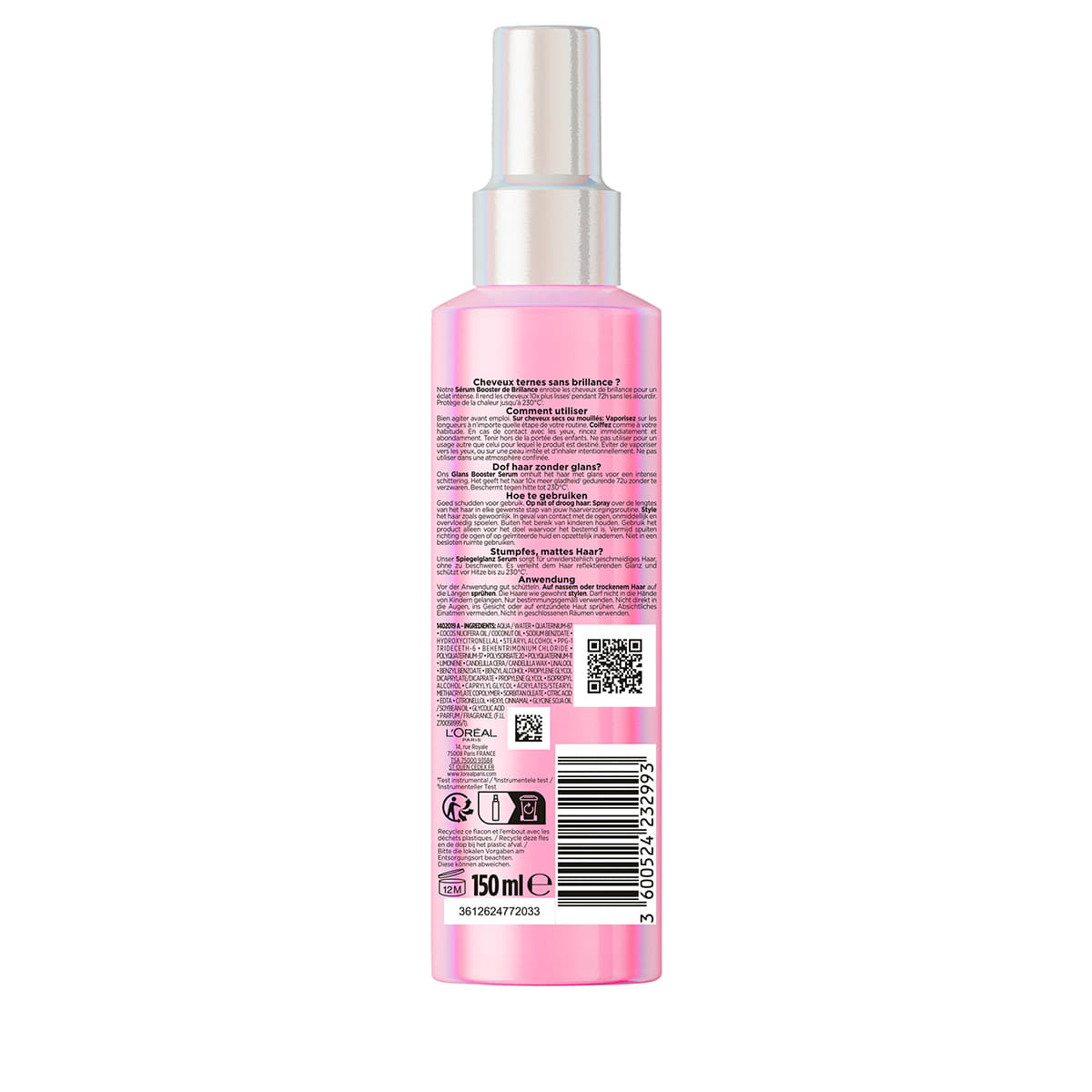 Glycolic Gloss Sérum sans rinçage brillance miroir
