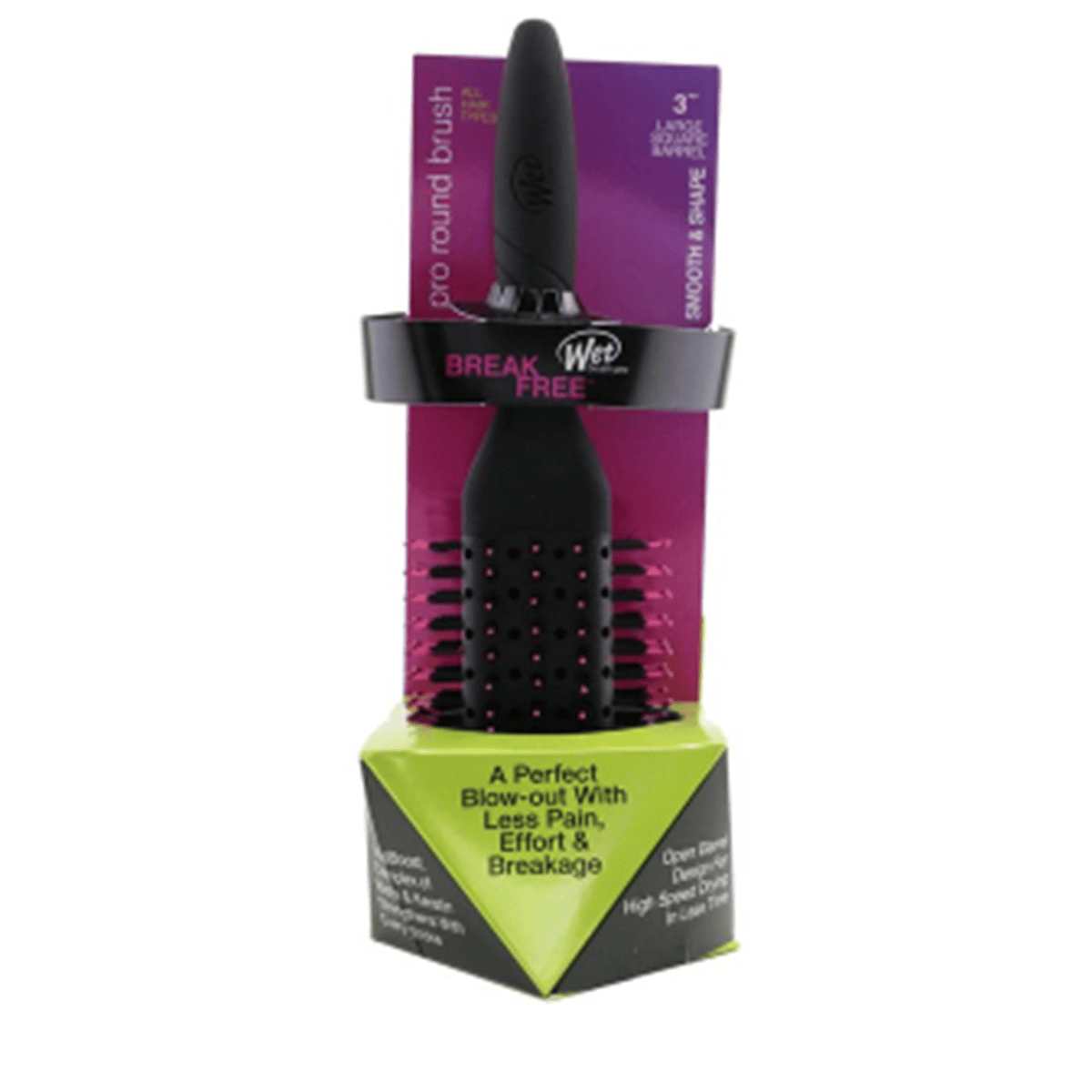 Fast Dry 3 Round Brush - Square