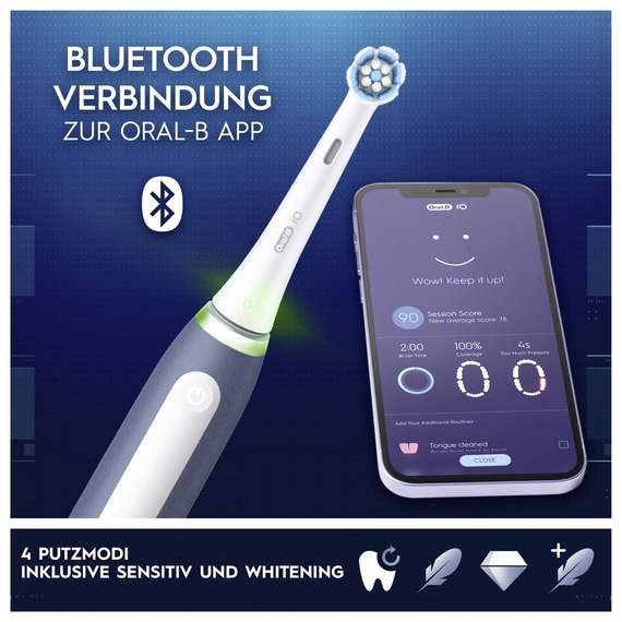 Elektrische Zahnbürste Teens mit Reiseetui - Ocean Blue