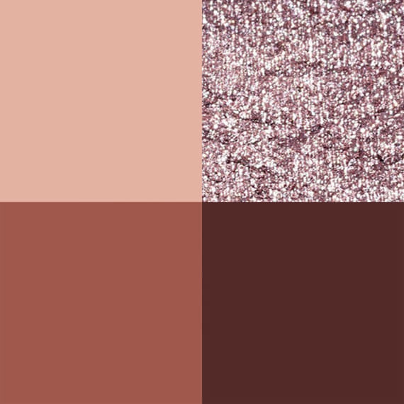 Pure Color the Essential Eyeshadow Quad - Power Brunch