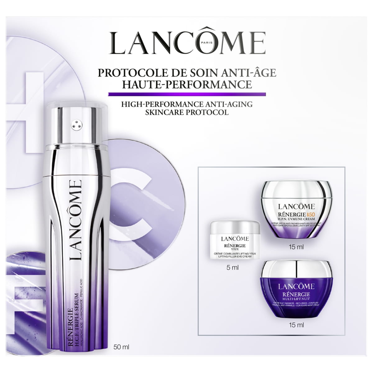 Rénergie Triple Serum Routine Set