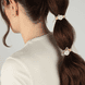 Haargummiset mit Deko - Beige