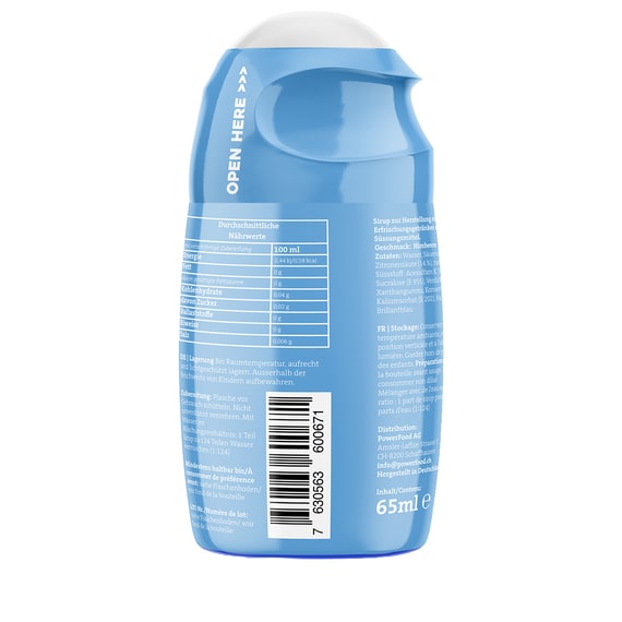 Zero Sirup  Blue Raspberry