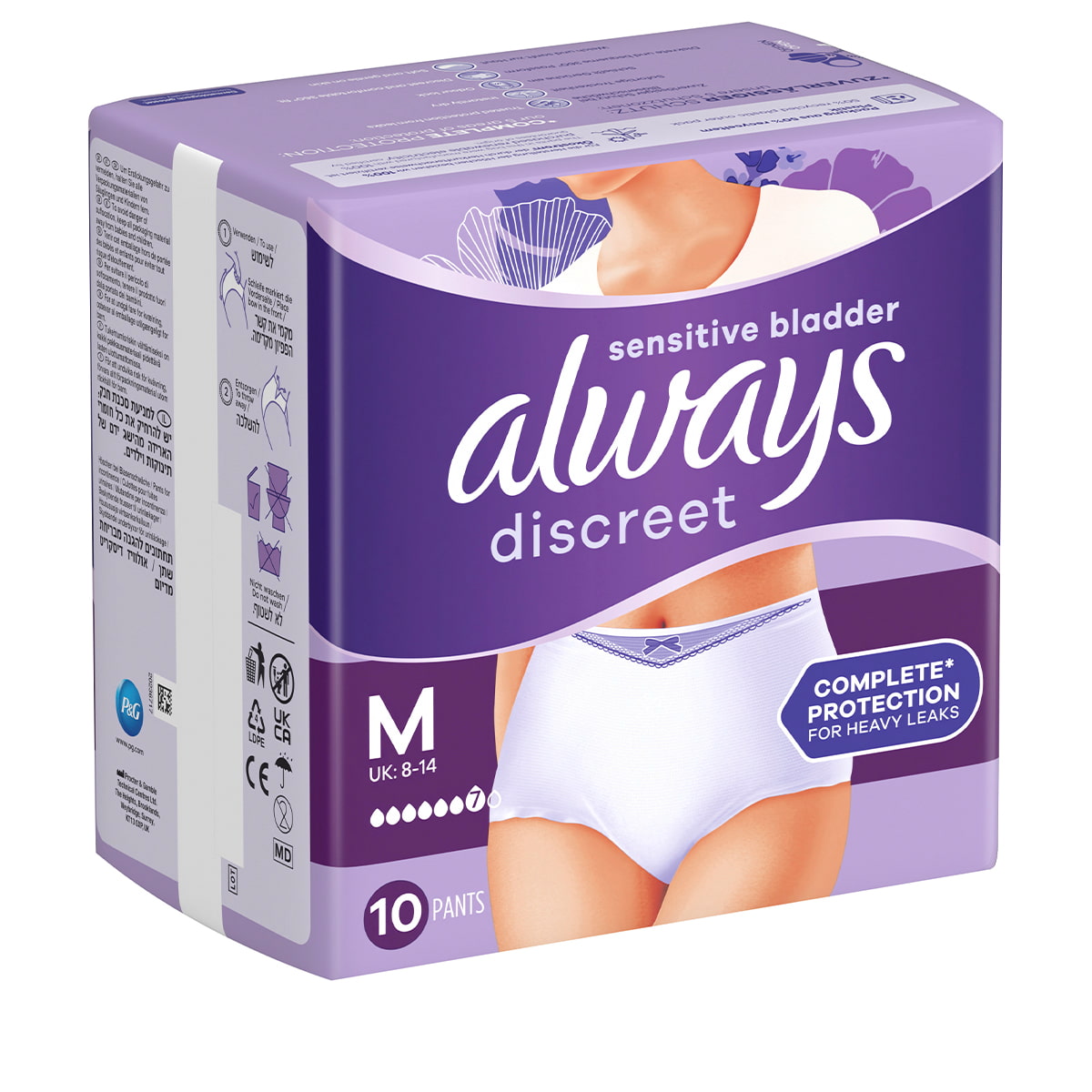Slips Incontinence Plus M - 10 Pcs.