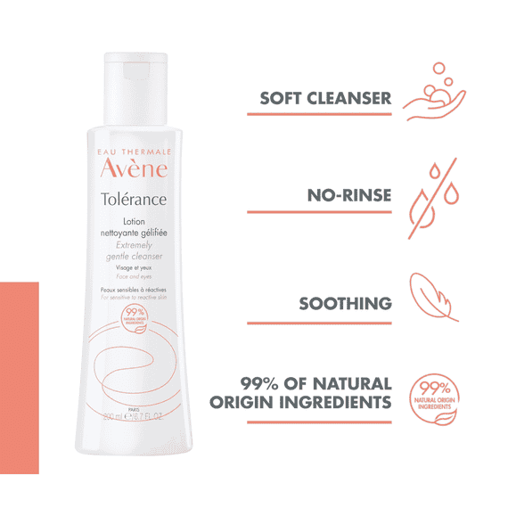 Lotion nettoyante gélifiée