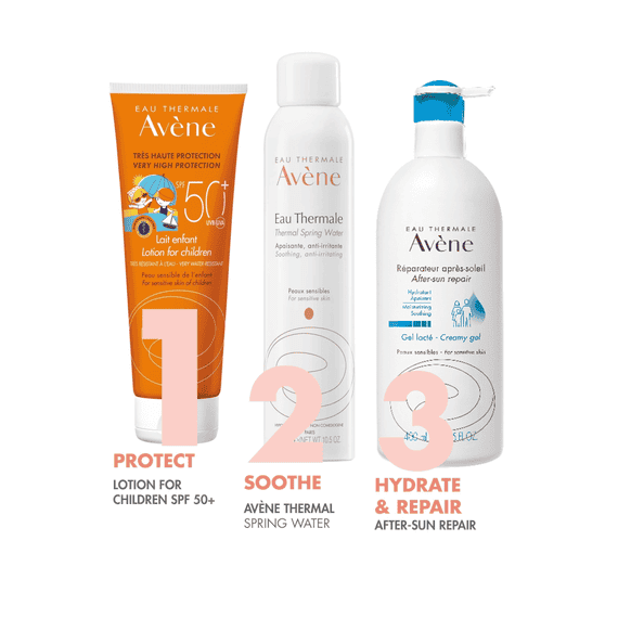 SPF50+ sun milk for children