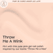 Throw Me a Wink