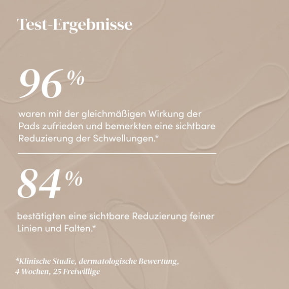 Wiederverwendbare Augen Pads mit Vitamin C