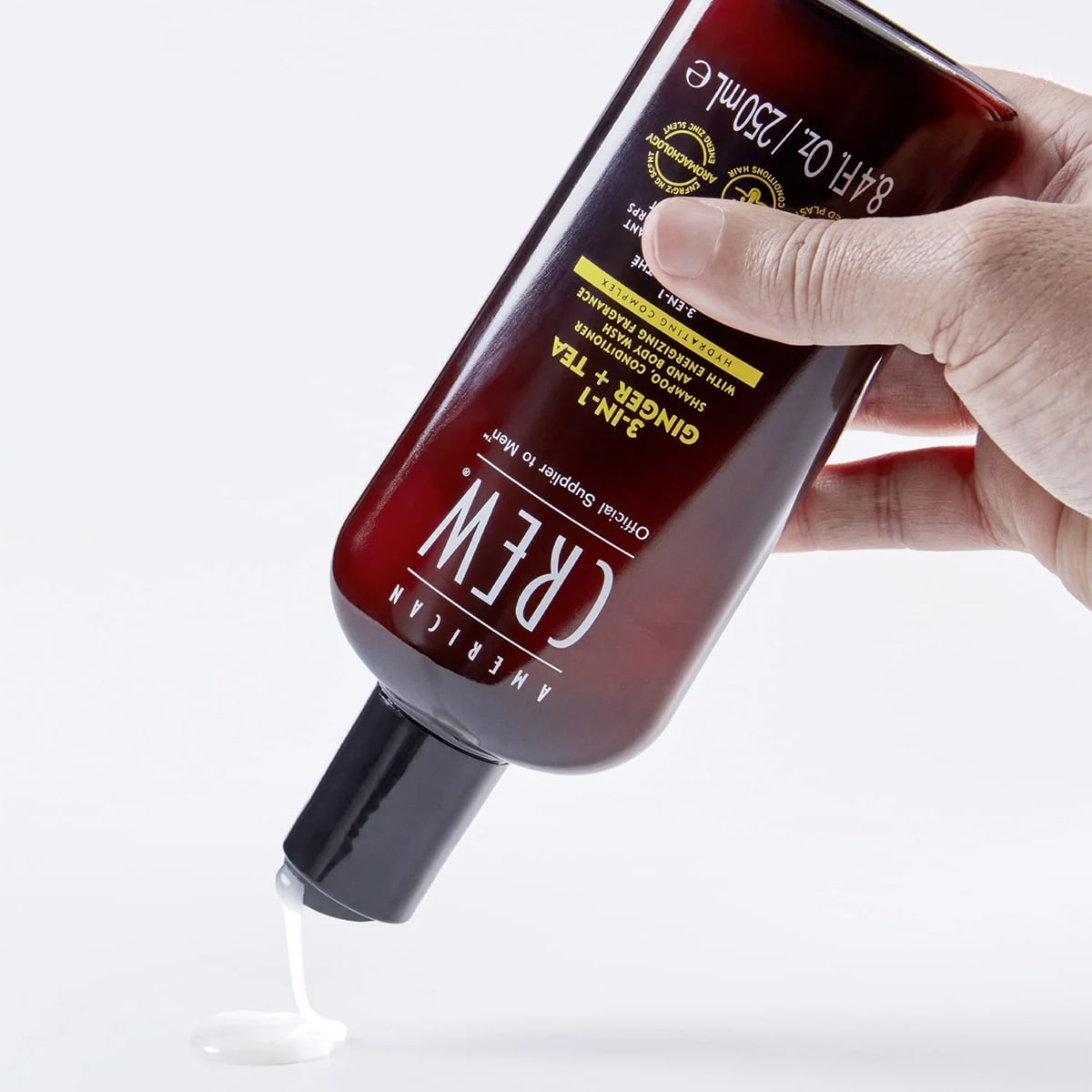 3-in-1 Energizing Ginger & Tea Shampoo, Conditioner & Body Wash