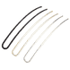 Hairpin Plain Black Matte