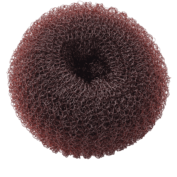 Rotolo di nodi piccolo, 6 cm dia, marrone