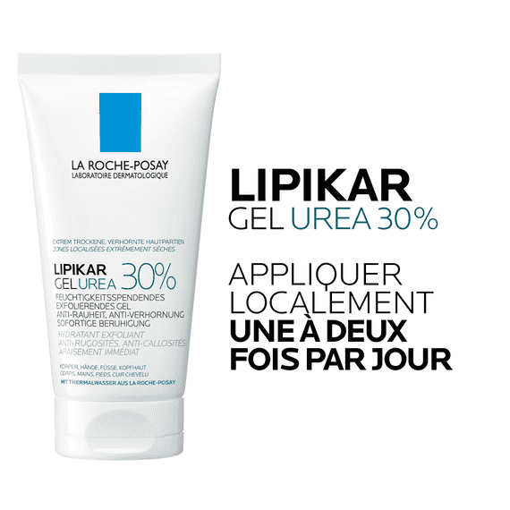 Gel exfoliant hydratant Urea 30%