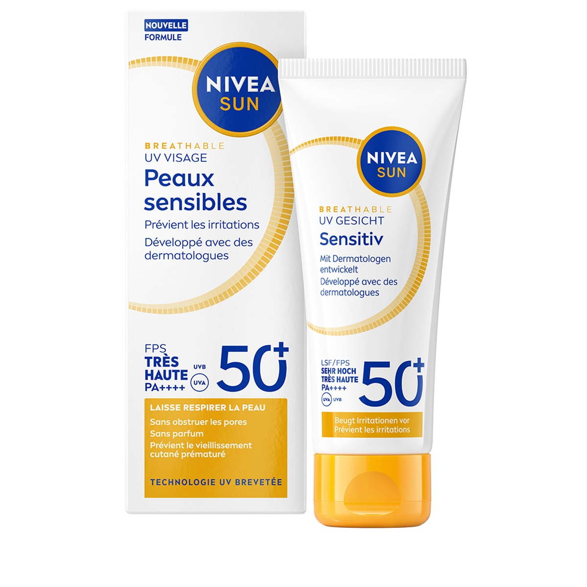 Sun UV Face Anti-Taches de Pigmentation SPF50+