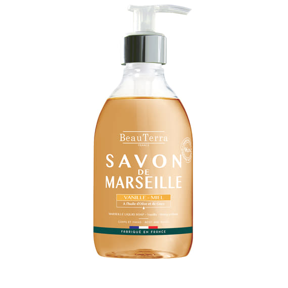 Marseille Vanilla and Honey Liquid Soap fl