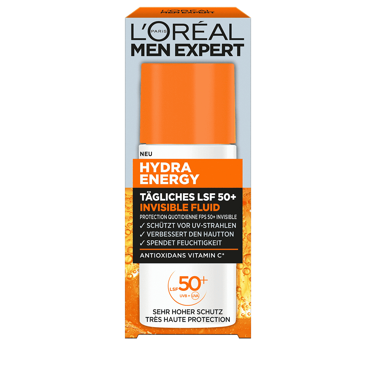 Fluide Invisible Quotidien Hydra Energy SPF 50+