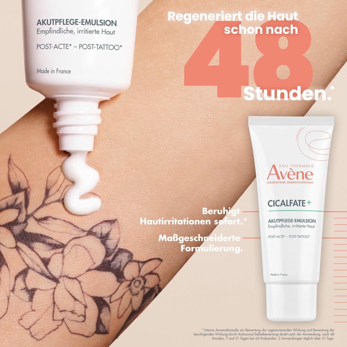 Émulsion de soins aigus