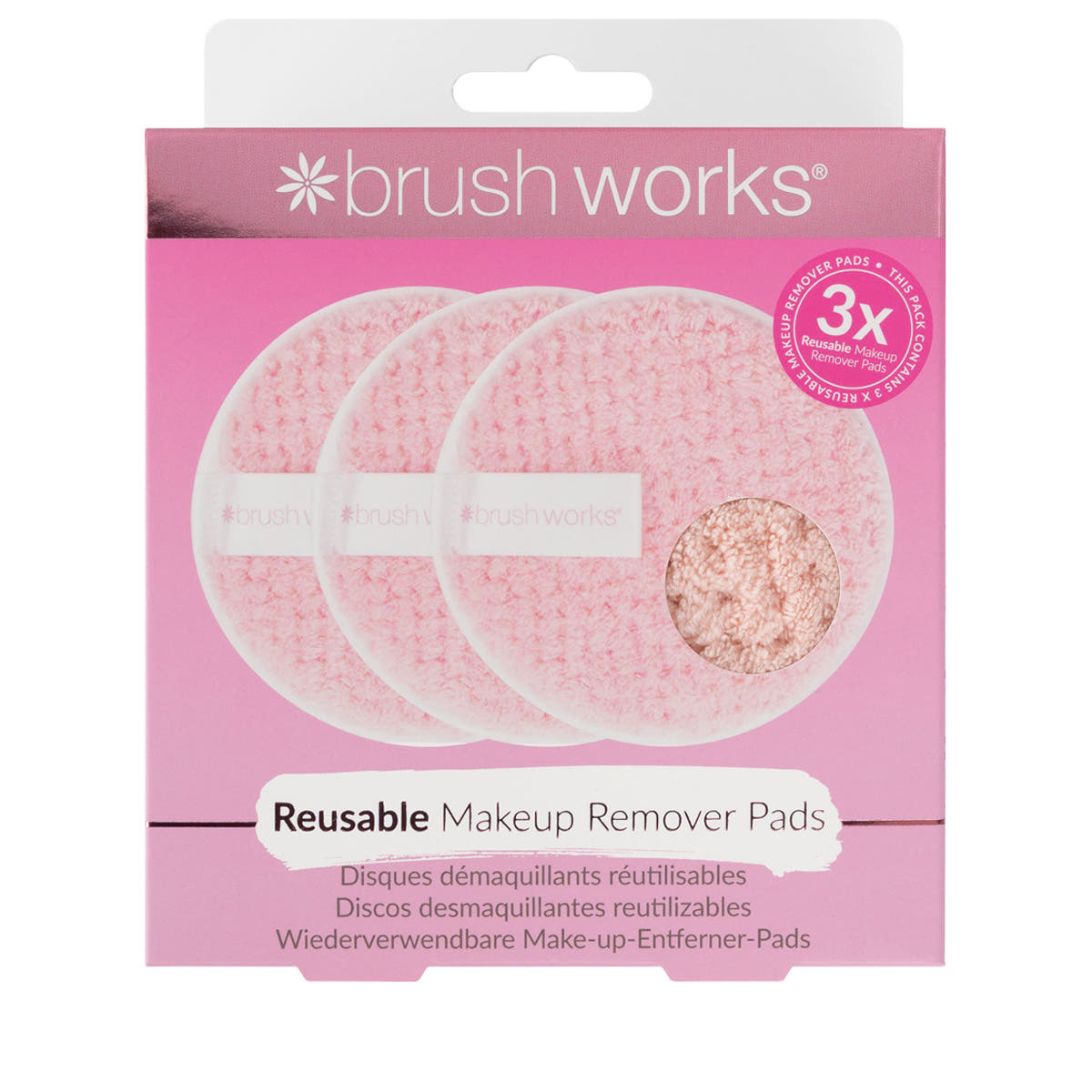 Reusable Makeup Remover Pads (Pack of 3)