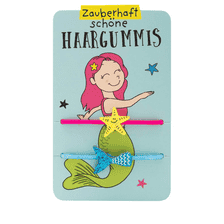 Haargummi-Set Meerjungfrau mehrfarbig