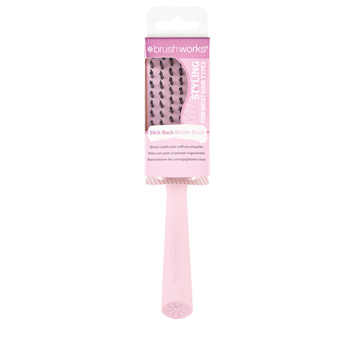 Slick Back Bristle Hair Brush
