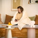 Couverture Chauffante Koomy Creme