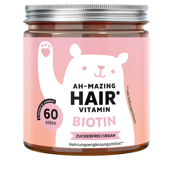 Ah-mazing Hair Vitamins with Biotin, sugar-free - 60 Bears