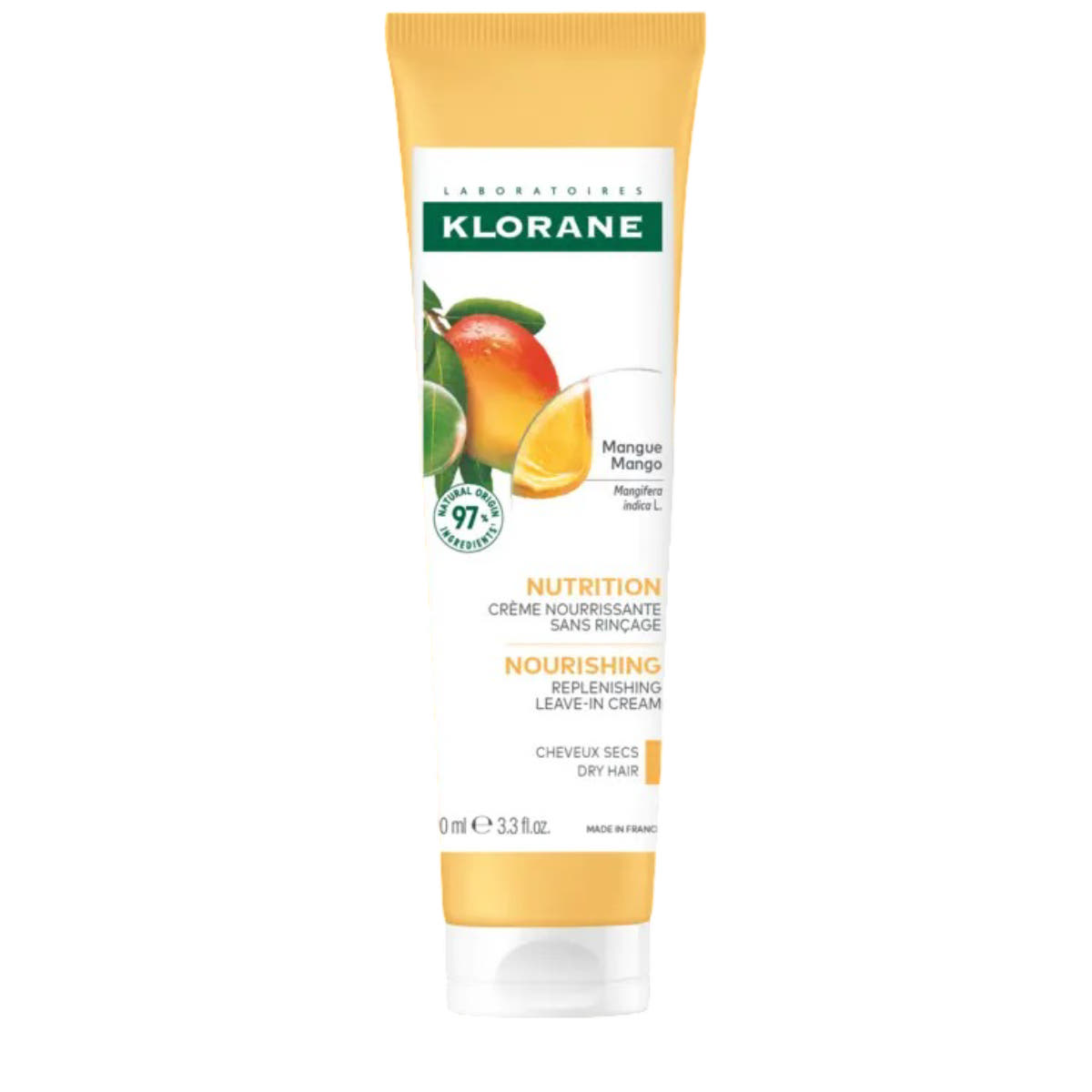 Nourishing Leave-In Hair Cream for Dry Hair with Mango
