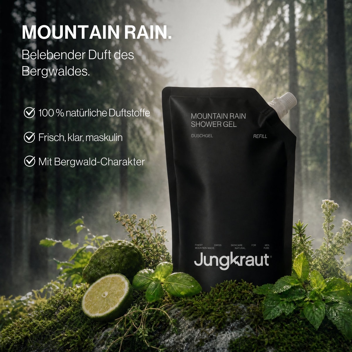 Mountain Rain Shower Gel Refill