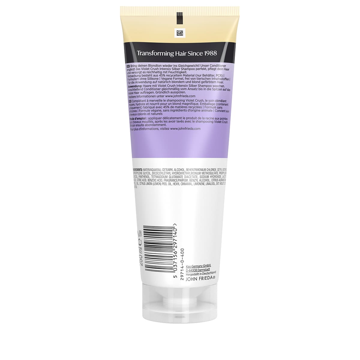Soin Démélant Violet Pour Blondes
