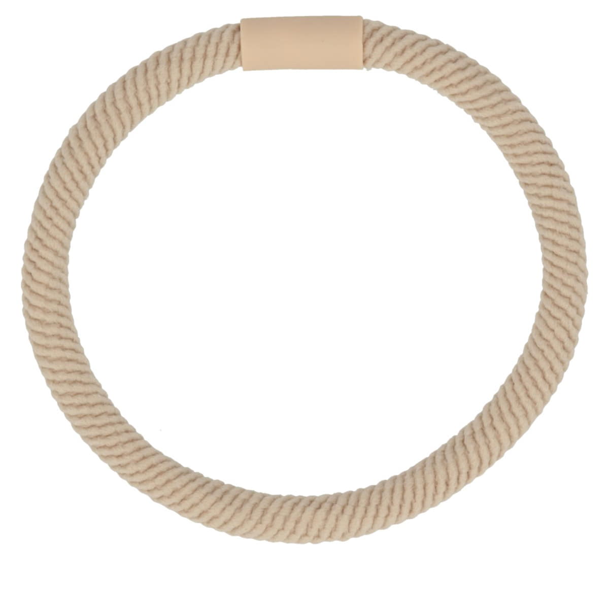 Haargummiset mit Deko - Beige